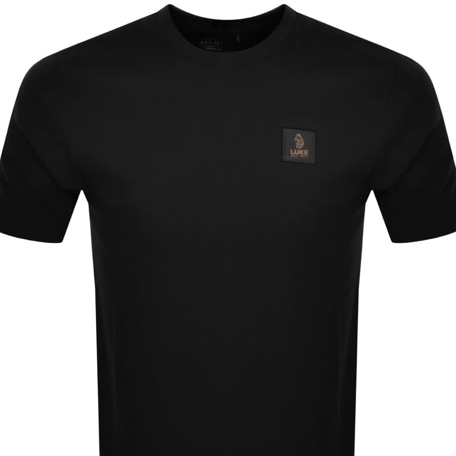 Image number 2 for Luke 1977 Brunei Patch T Shirt Black
