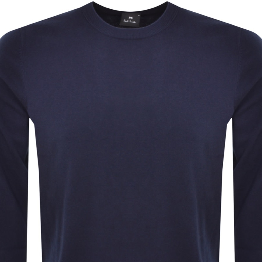 Image number 2 for Paul Smith Knit Sweatshirt Navy
