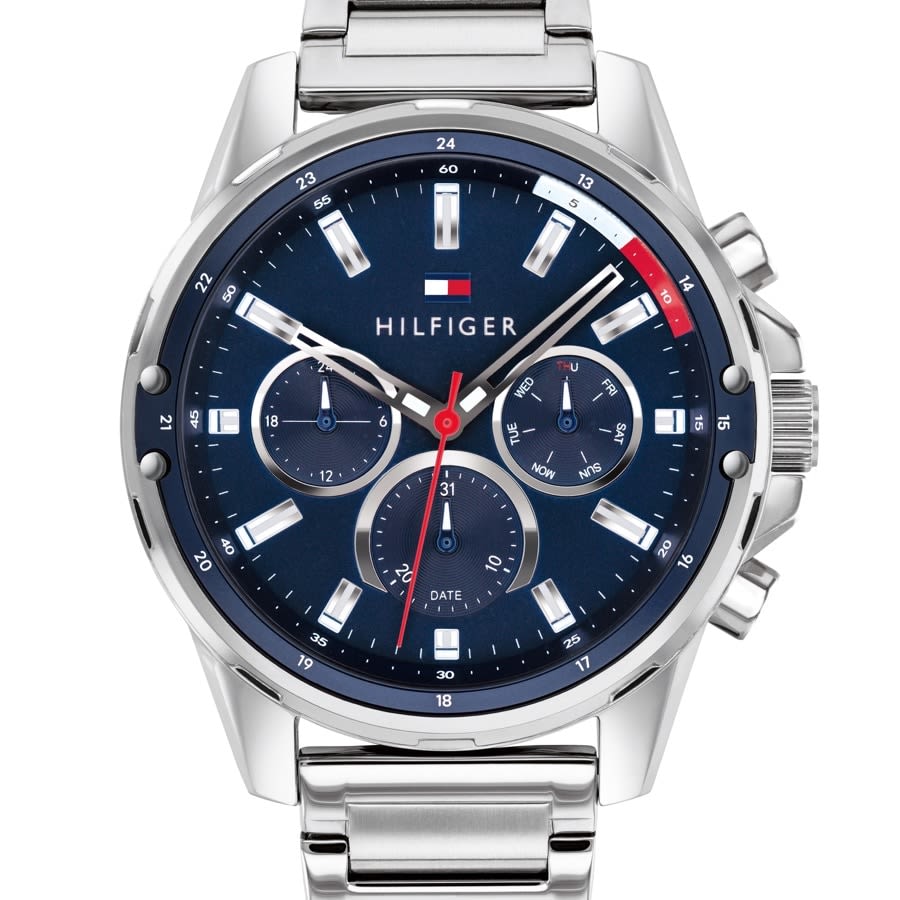 Image number 2 for Tommy Hilfiger Mason Chronograph Watch Silver