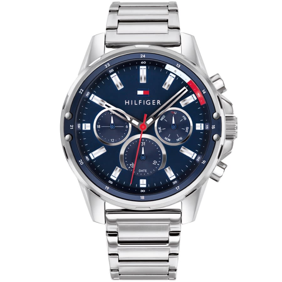 Image number 1 for Tommy Hilfiger Mason Chronograph Watch Silver