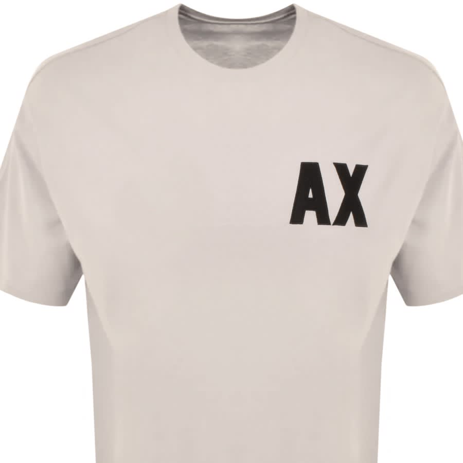 Image number 2 for Armani Exchange Logo T Shirt Grey