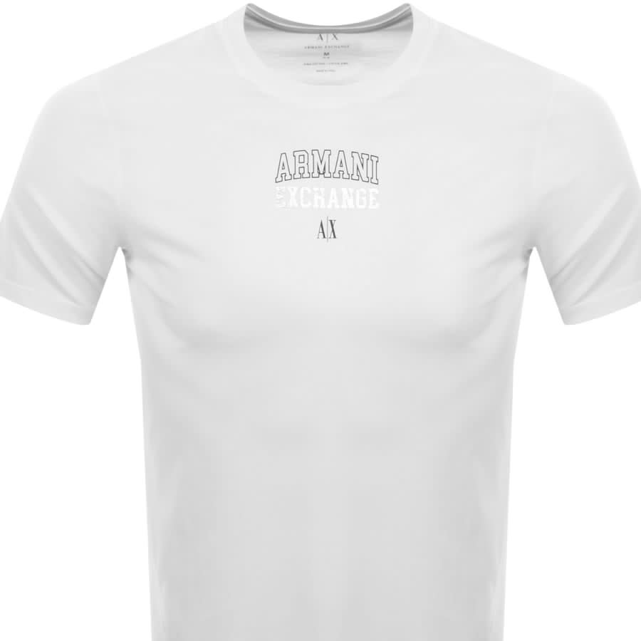 Image number 2 for Armani Exchange Logo T Shirt White