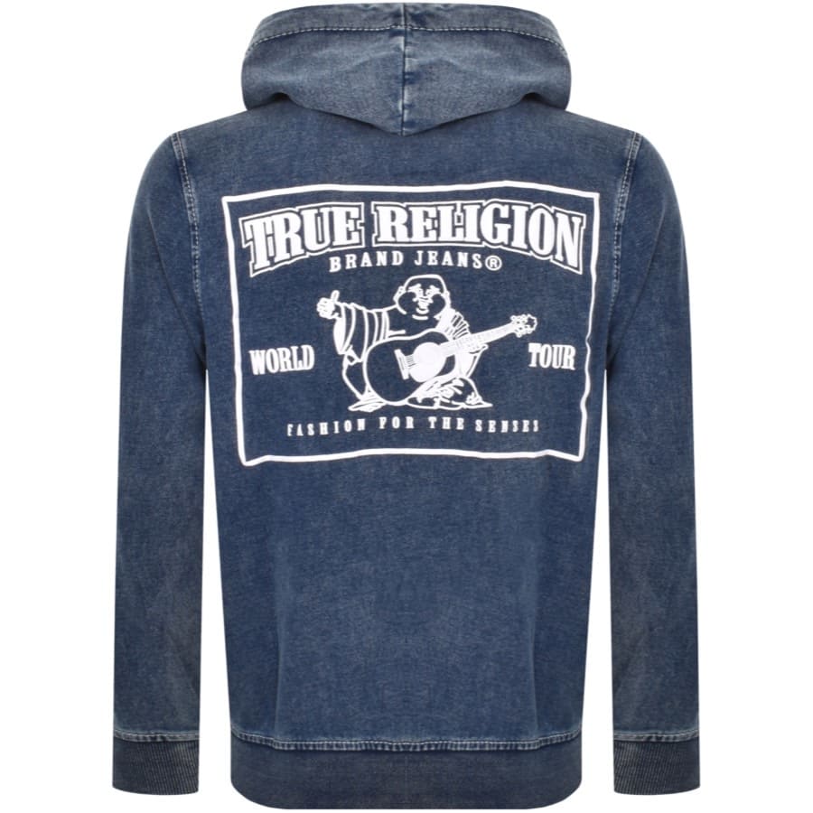 Blue true deals religion hoodie
