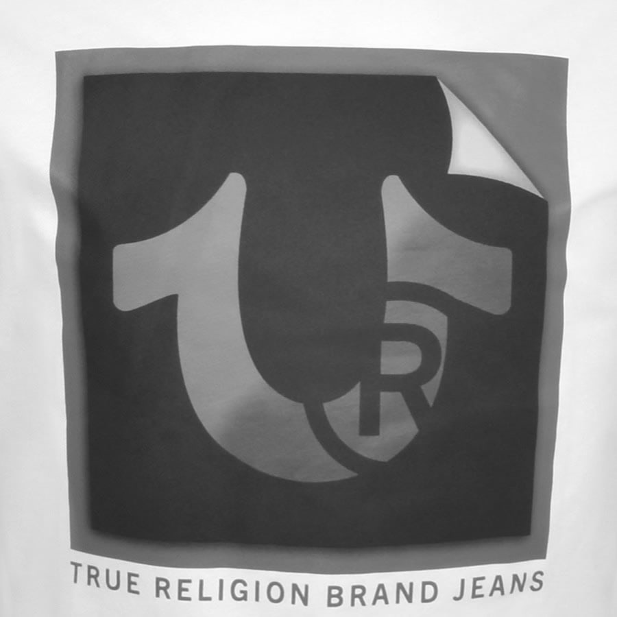 Image number 3 for True Religion Peeling HS T Shirt White