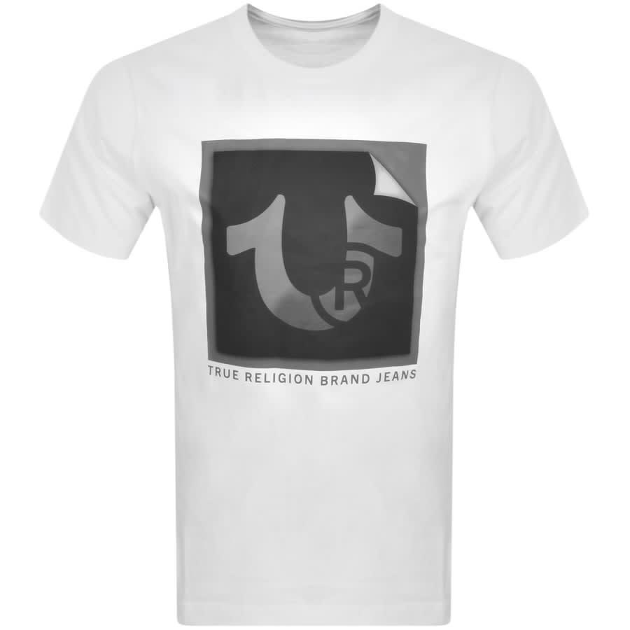 Image number 1 for True Religion Peeling HS T Shirt White