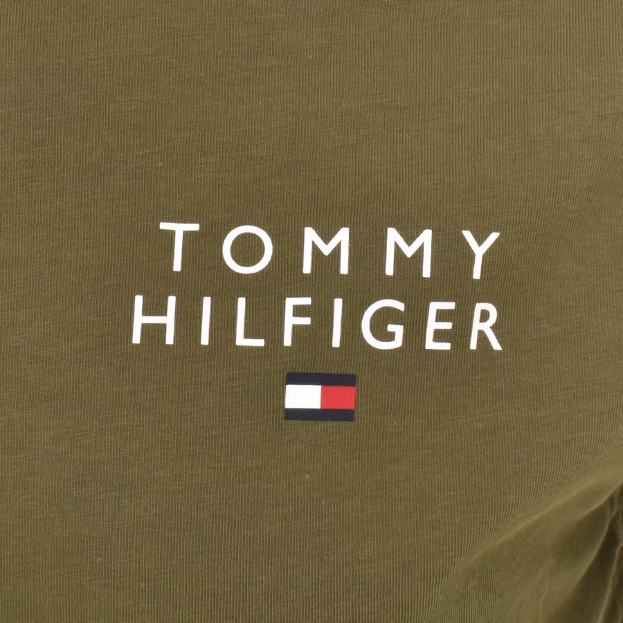 Image number 3 for Tommy Hilfiger Logo T Shirt Green