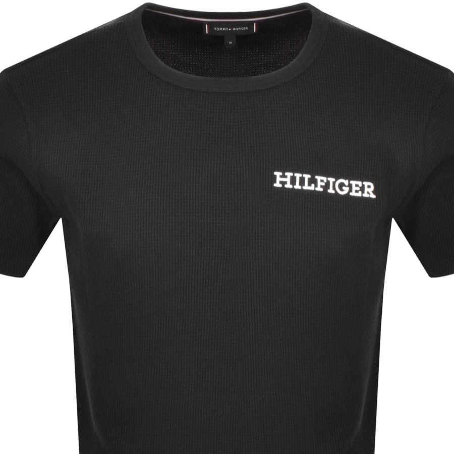 Image number 2 for Tommy Hilfiger Logo T Shirt Black