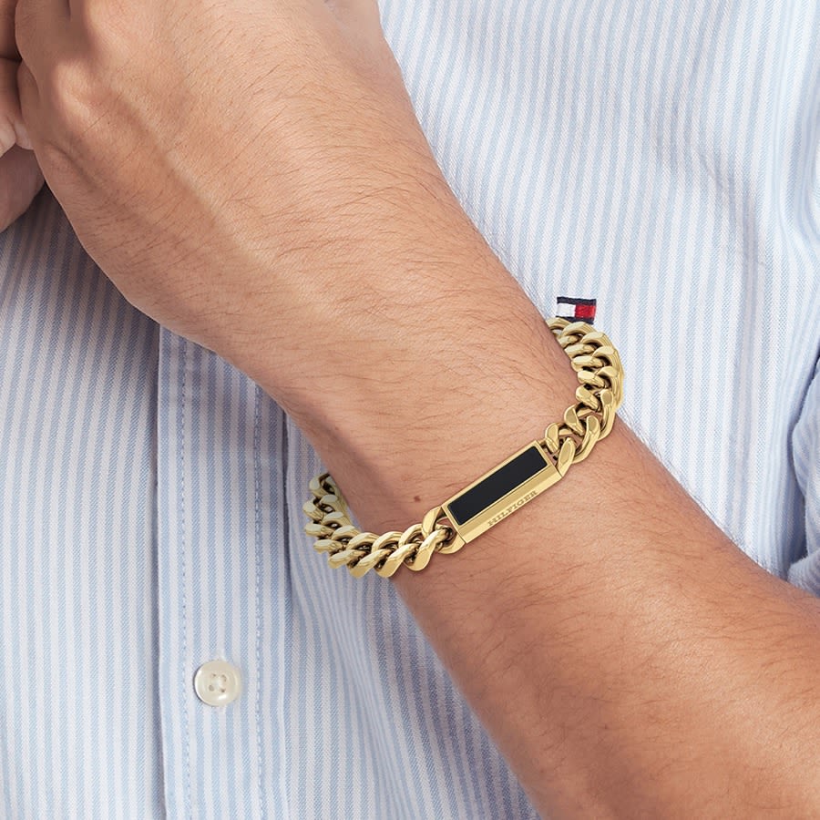 Image number 2 for Tommy Hilfiger Semi Precious Bracelet Gold