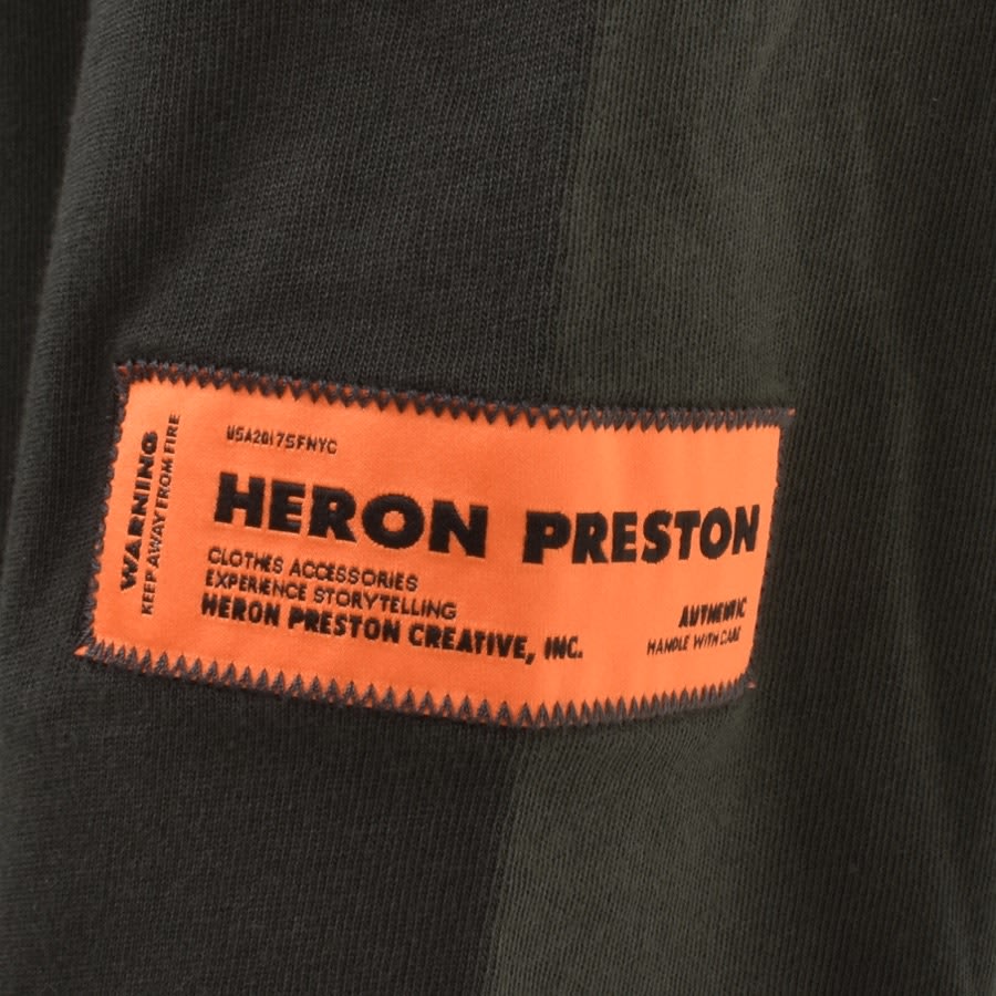 Image number 3 for Heron Preston Long Sleeved T Shirt Green