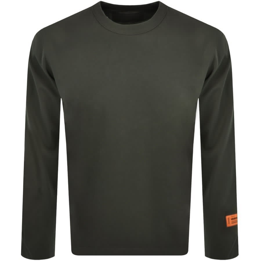 Image number 1 for Heron Preston Long Sleeved T Shirt Green