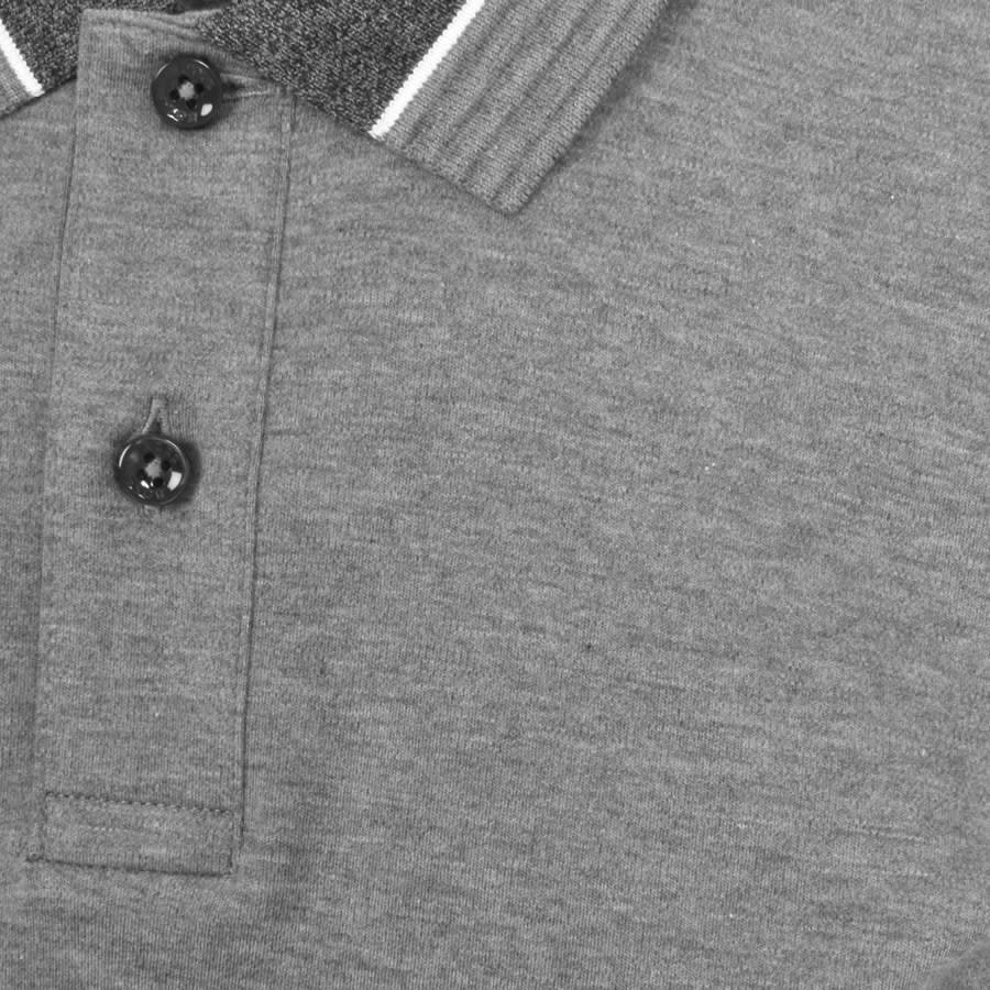 Image number 3 for BOSS Parlay 200 Polo T Shirt Grey
