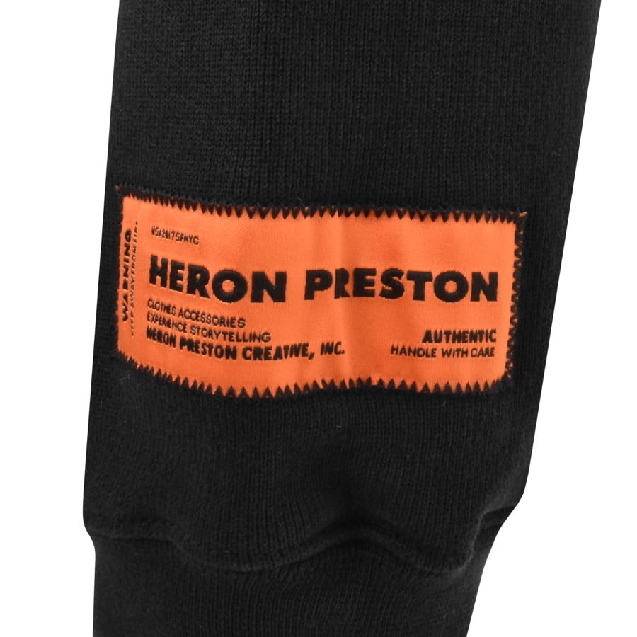 Image number 3 for Heron Preston HPNY Logo Hoodie Black