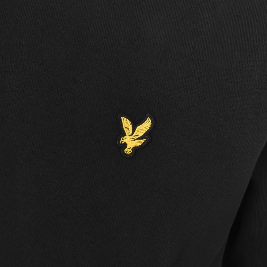 Image number 3 for Lyle And Scott Jersey Bomber Sweatshirt Black