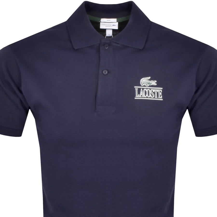 Image number 2 for Lacoste Polo T Shirt Navy