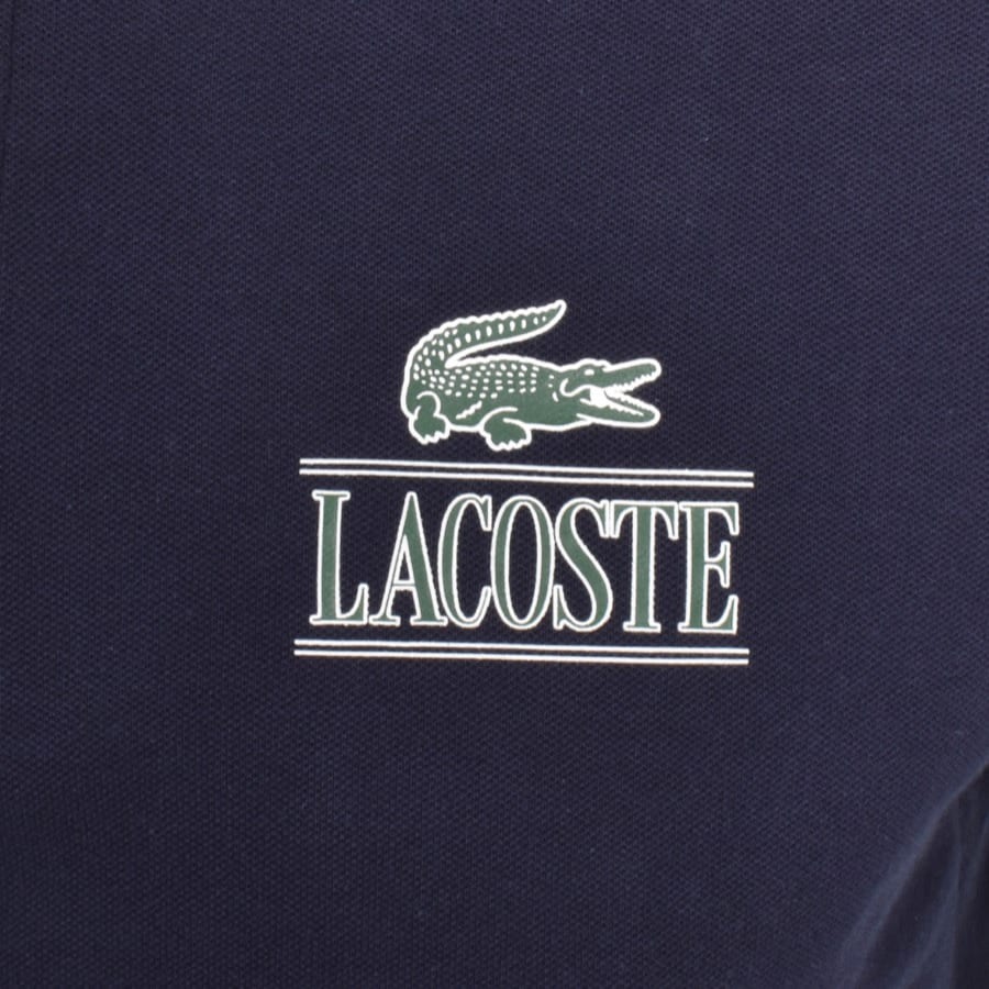 Image number 3 for Lacoste Polo T Shirt Navy