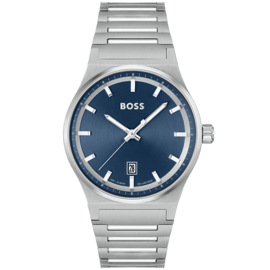 Boss watch blue face discount