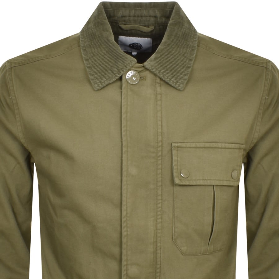 Image number 2 for Pretty Green Acquiesce Field Jacket Green