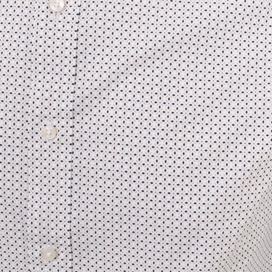 Image number 3 for Michael Kors Mosaic Long Sleeve Shirt White