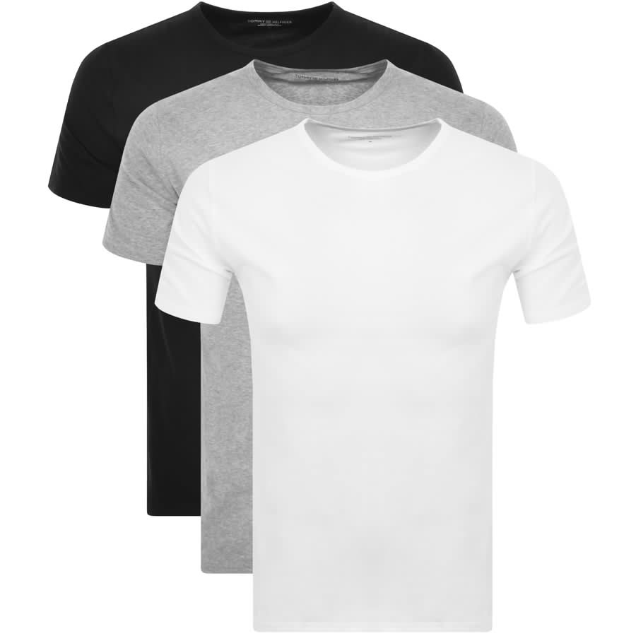 Image number 1 for Tommy Hilfiger Triple Pack Crew Neck T Shirts