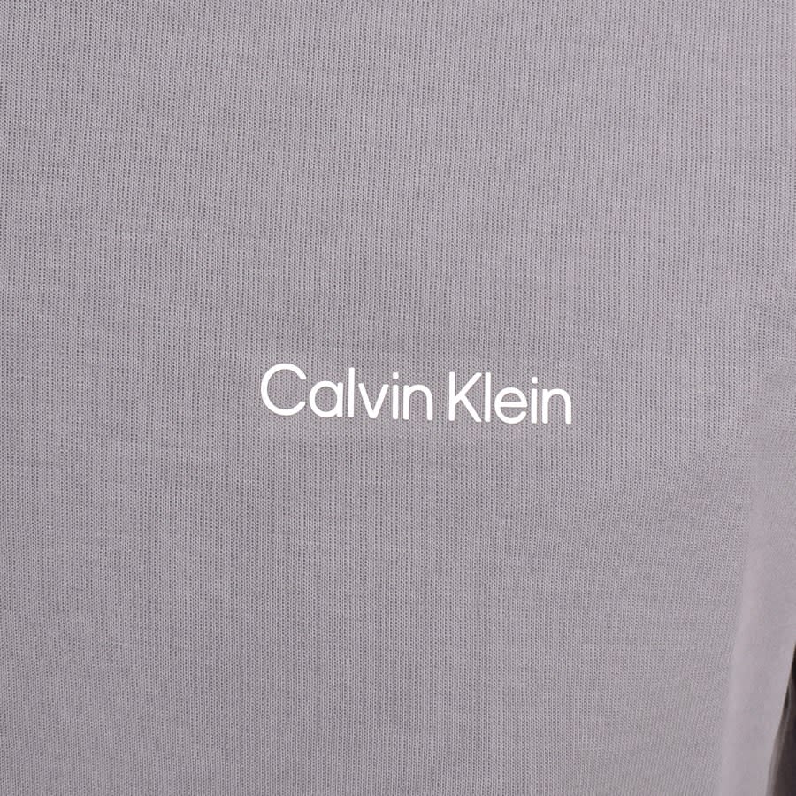 Image number 3 for Calvin Klein Logo Crew Neck Sweatshirt Lilac