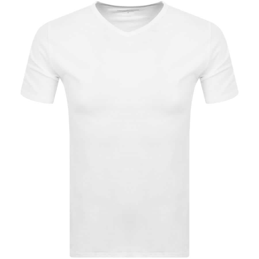 Image number 2 for Tommy Hilfiger Triple Pack V Neck T Shirts White