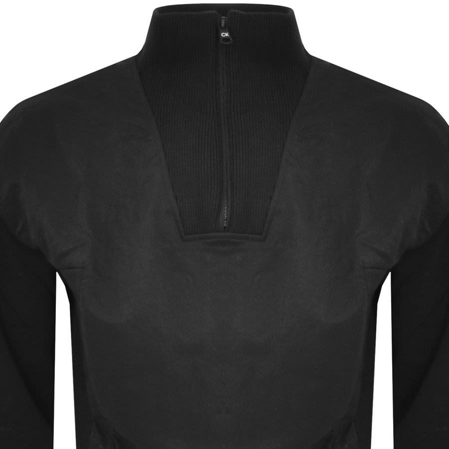 Image number 2 for Calvin Klein Mix Media Jacket Black