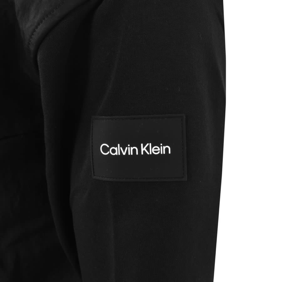 Image number 3 for Calvin Klein Mix Media Jacket Black