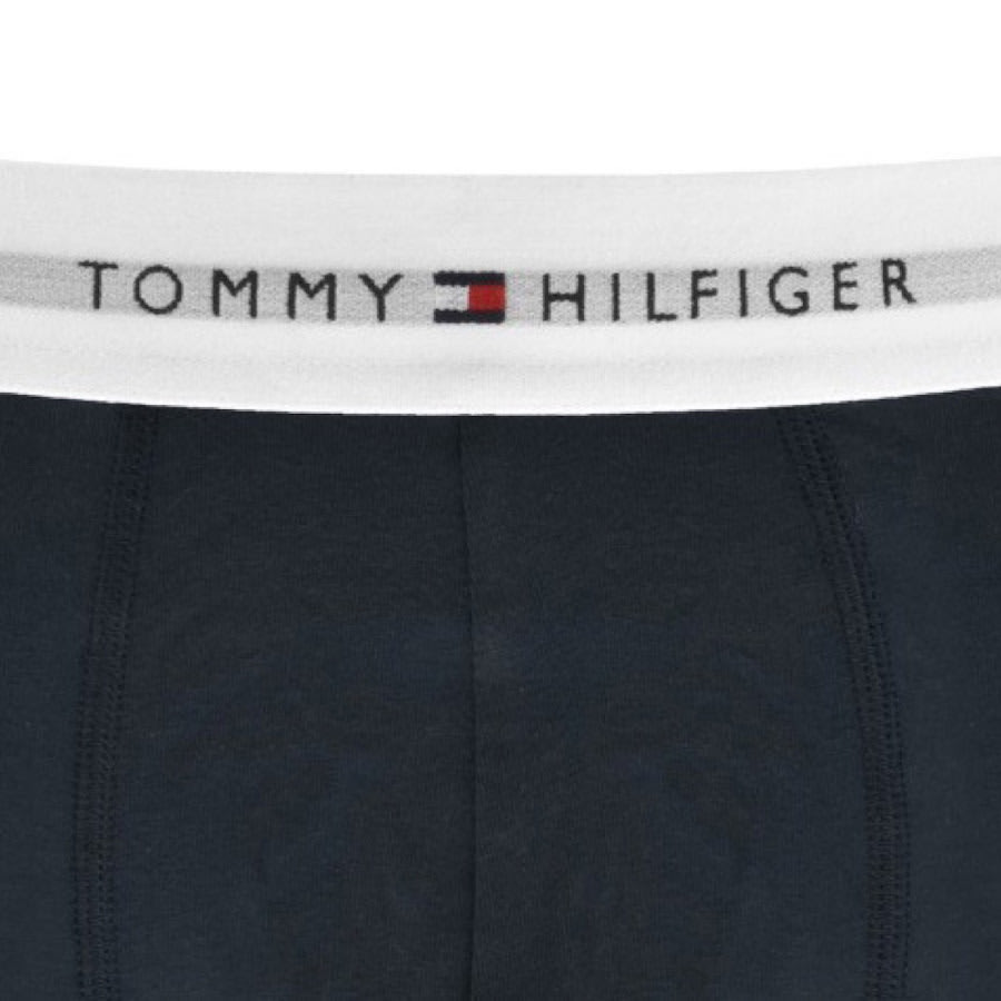 Image number 4 for Tommy Hilfiger Underwear Three Pack Trunks Navy