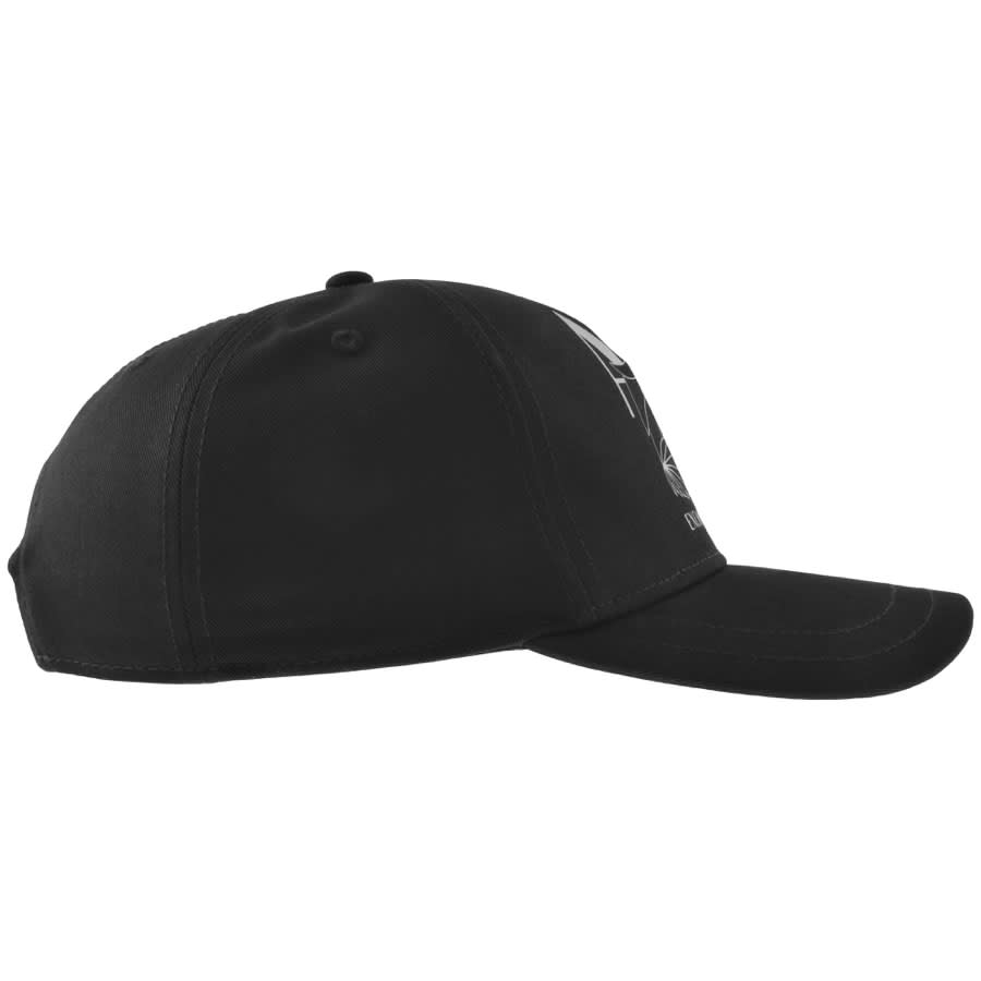 Image number 2 for Armani Exchange Logo Cap Black