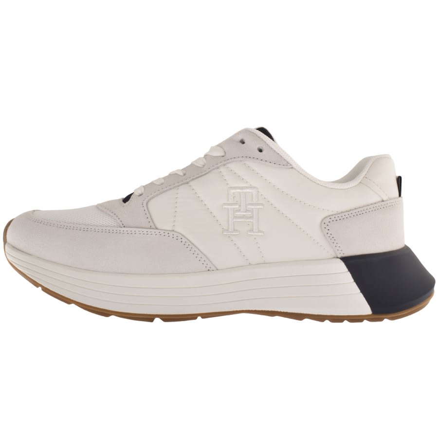 Image number 1 for Tommy Hilfiger Elevated Runner Trainers White