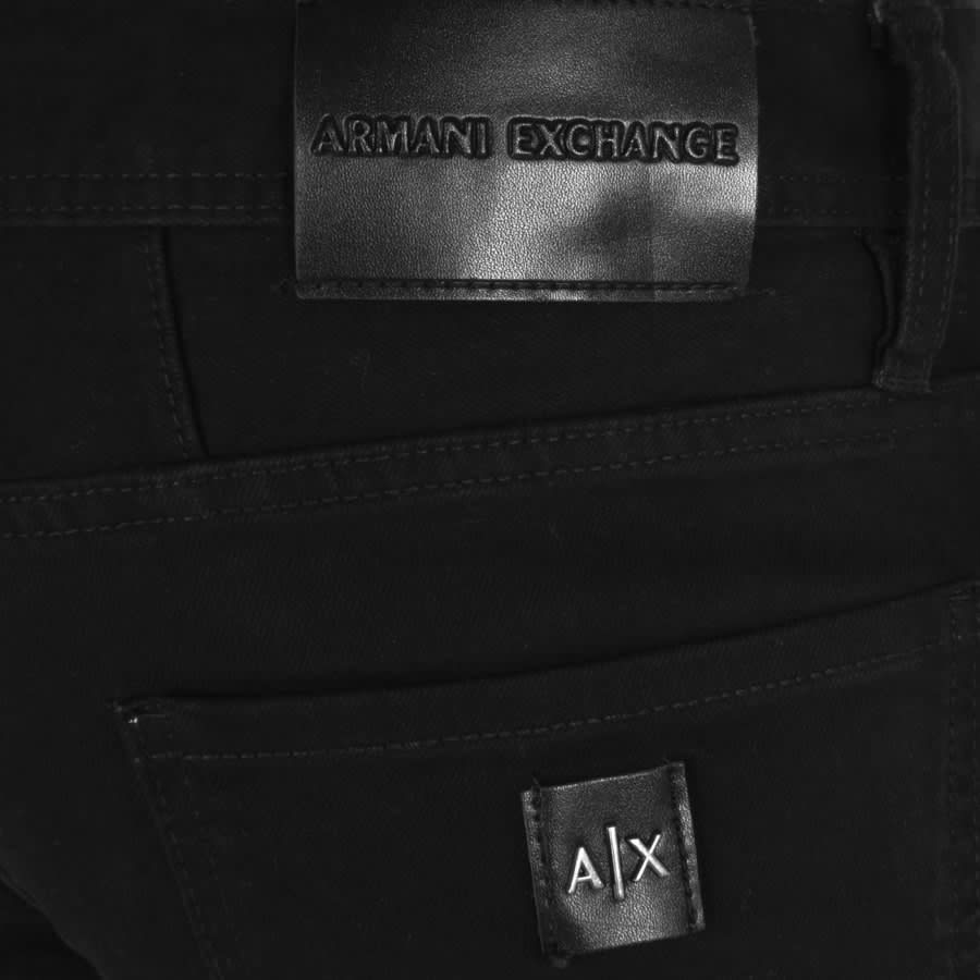 Image number 3 for Armani Exchange J14 Skinny Fit Jeans Black