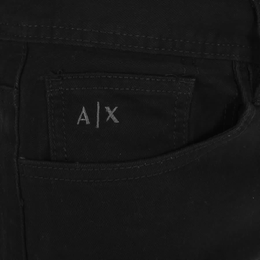 Image number 4 for Armani Exchange J14 Skinny Fit Jeans Black