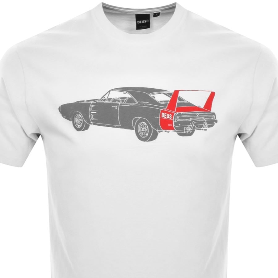 Image number 2 for Deus Ex Machina Charger T Shirt White