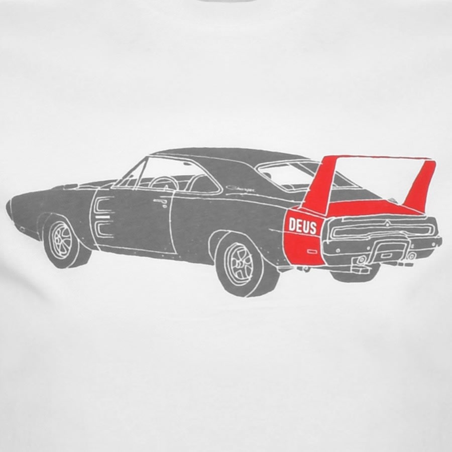Image number 3 for Deus Ex Machina Charger T Shirt White