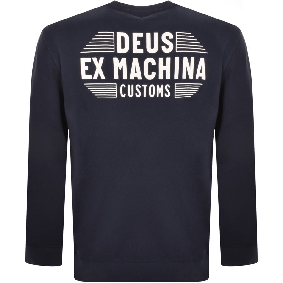 Image number 3 for Deus Ex Machina Fender Sweatshirt Navy