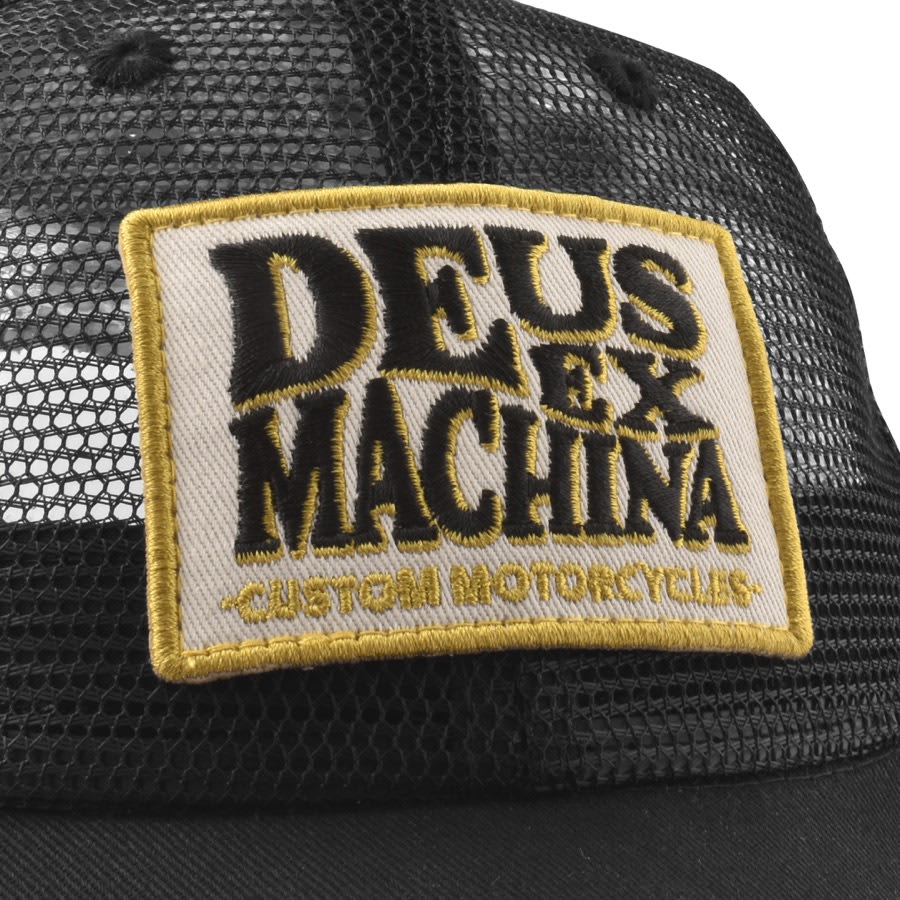 Deus Ex Machina Miller Trucker Cap Black