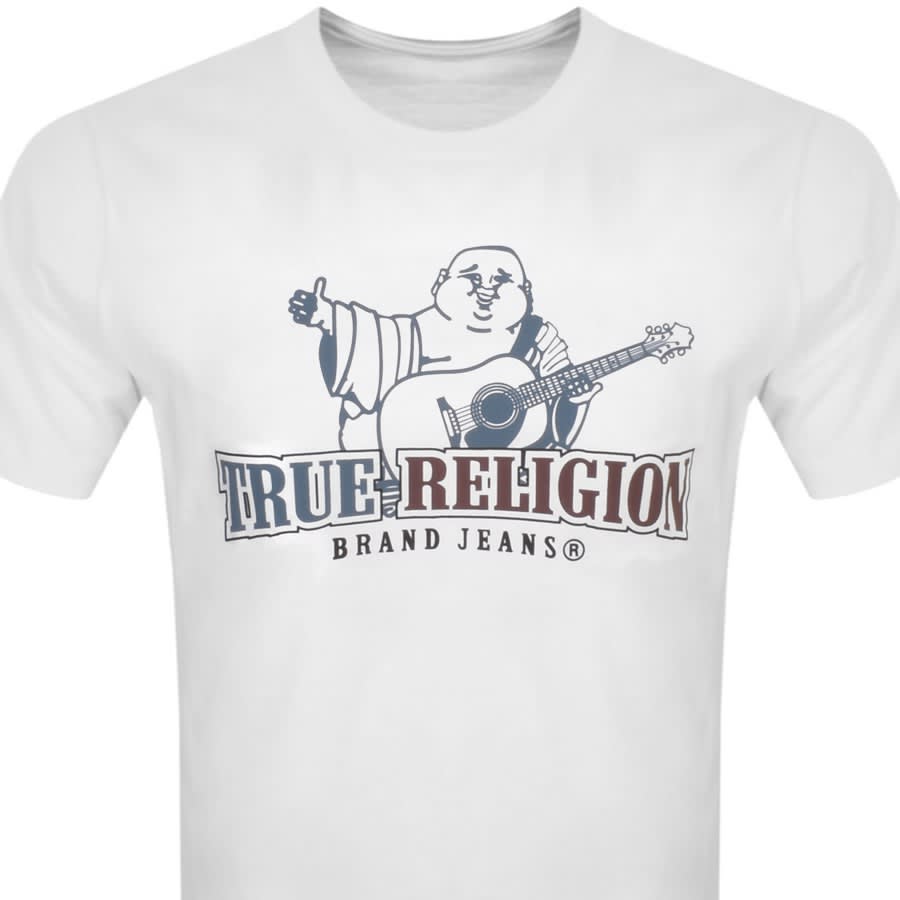 Image number 2 for True Religion Buddha T Shirt White