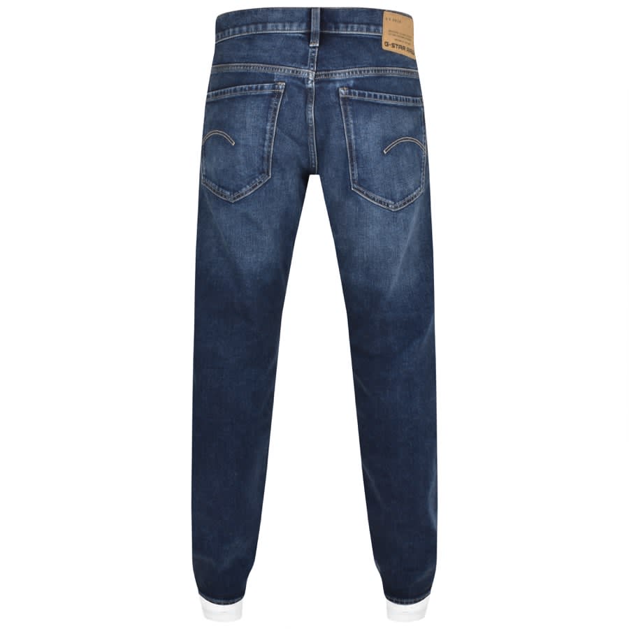 Image number 2 for G Star Raw Mosa Straight Jeans Blue