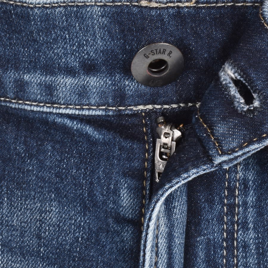 Image number 5 for G Star Raw Mosa Straight Jeans Blue