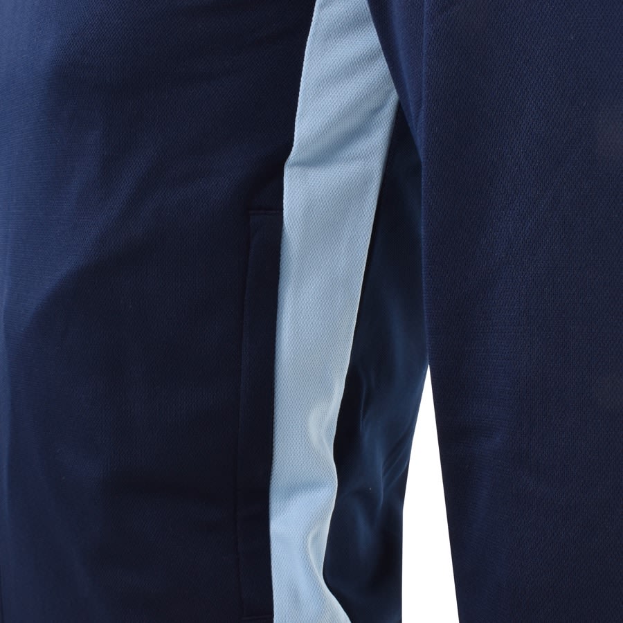 Image number 3 for Lacoste Technical Capsule Full Zip Sweatshirt Navy