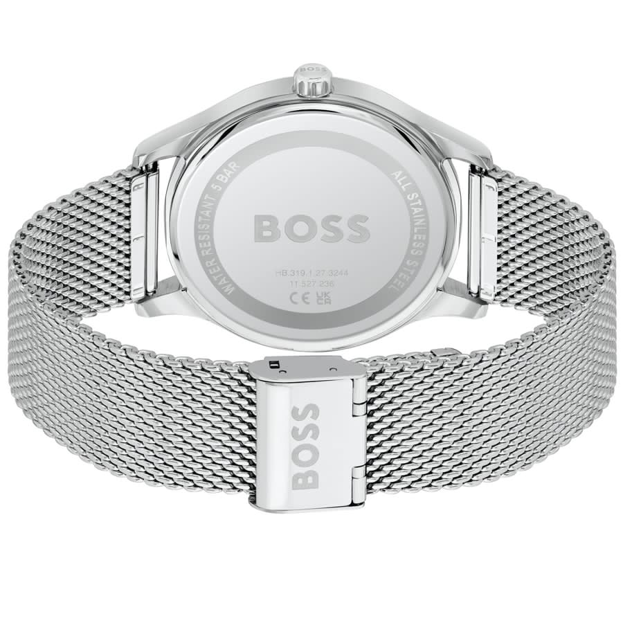 Image number 4 for BOSS Reason B Watch And Bracelet Set Silver