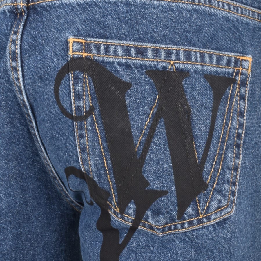 Image number 3 for Vivienne Westwood Spray Tapered Jeans Blue