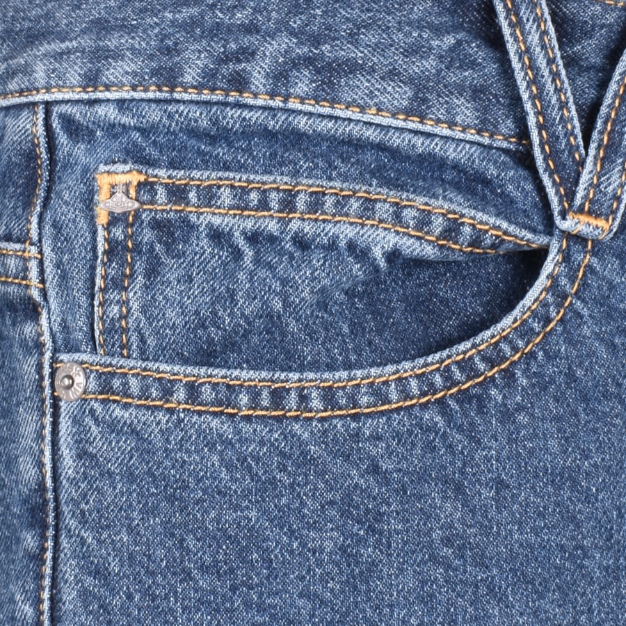 Image number 4 for Vivienne Westwood Spray Tapered Jeans Blue