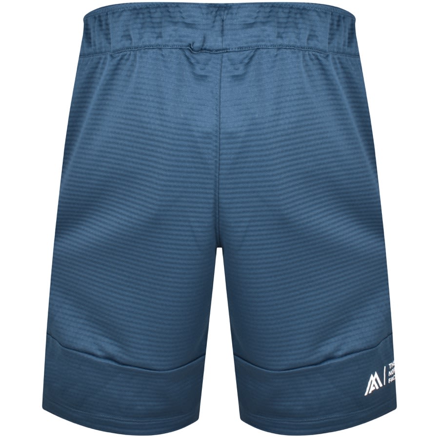 Image number 2 for The North Face Logo Jersey Shorts Blue