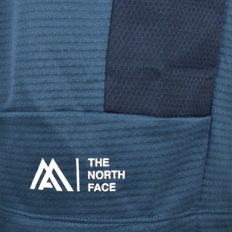 Image number 4 for The North Face Logo Jersey Shorts Blue