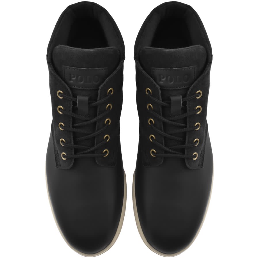 Image number 3 for Ralph Lauren Low Cut Boots Black