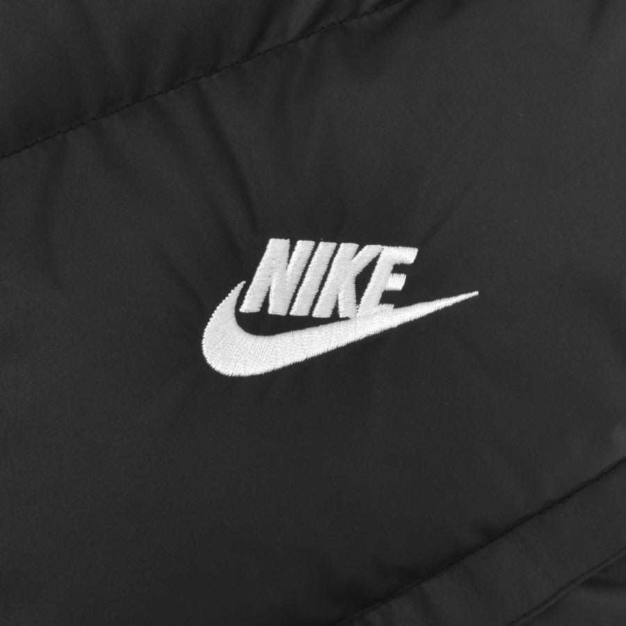 Image number 3 for Nike Padded Logo Gilet Black