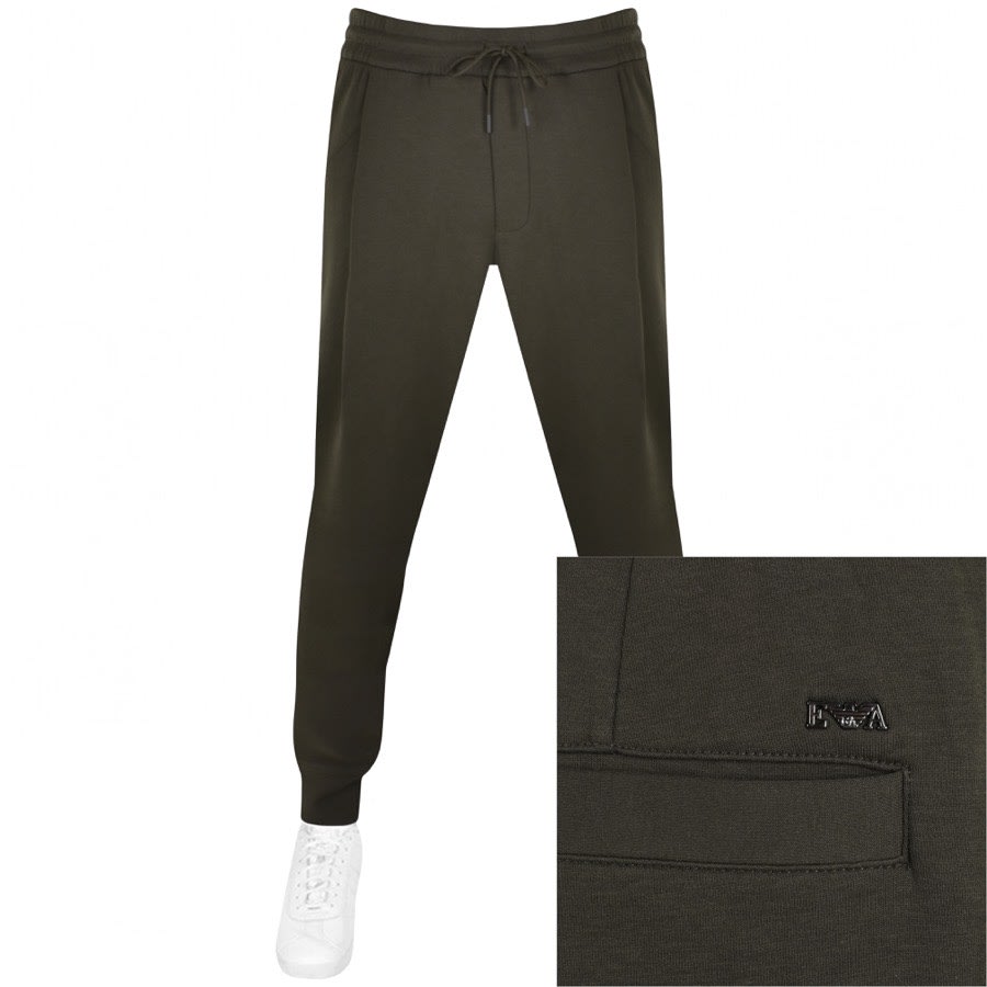 Image number 1 for Emporio Armani Jogging Bottoms Green