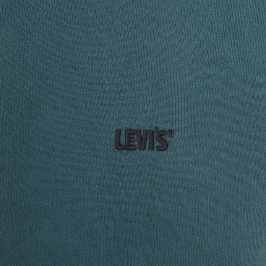 Image number 3 for Levis New Original Logo Hoodie Blue