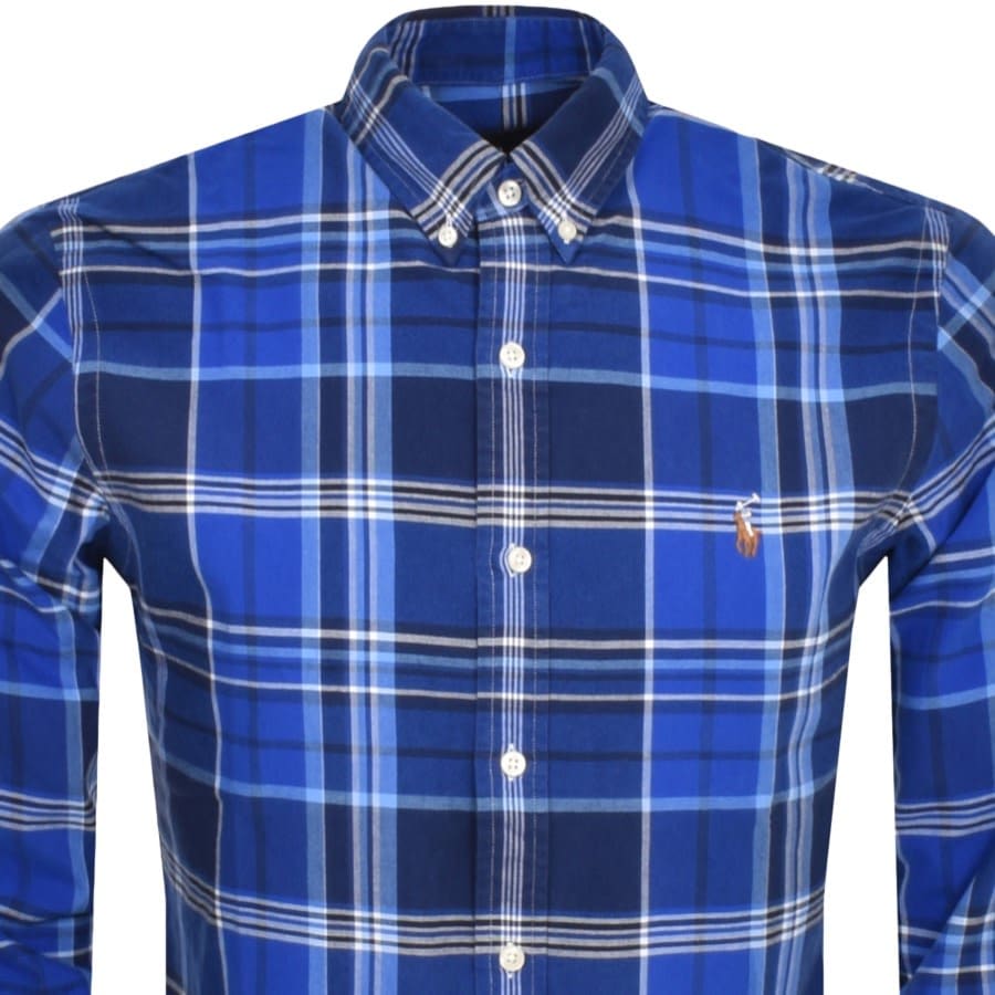 Image number 2 for Ralph Lauren Long Sleeve Shirt Blue